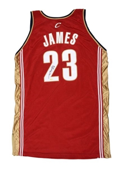 Lebron James 2003-2004 Game used and Signed Rookie Jersey